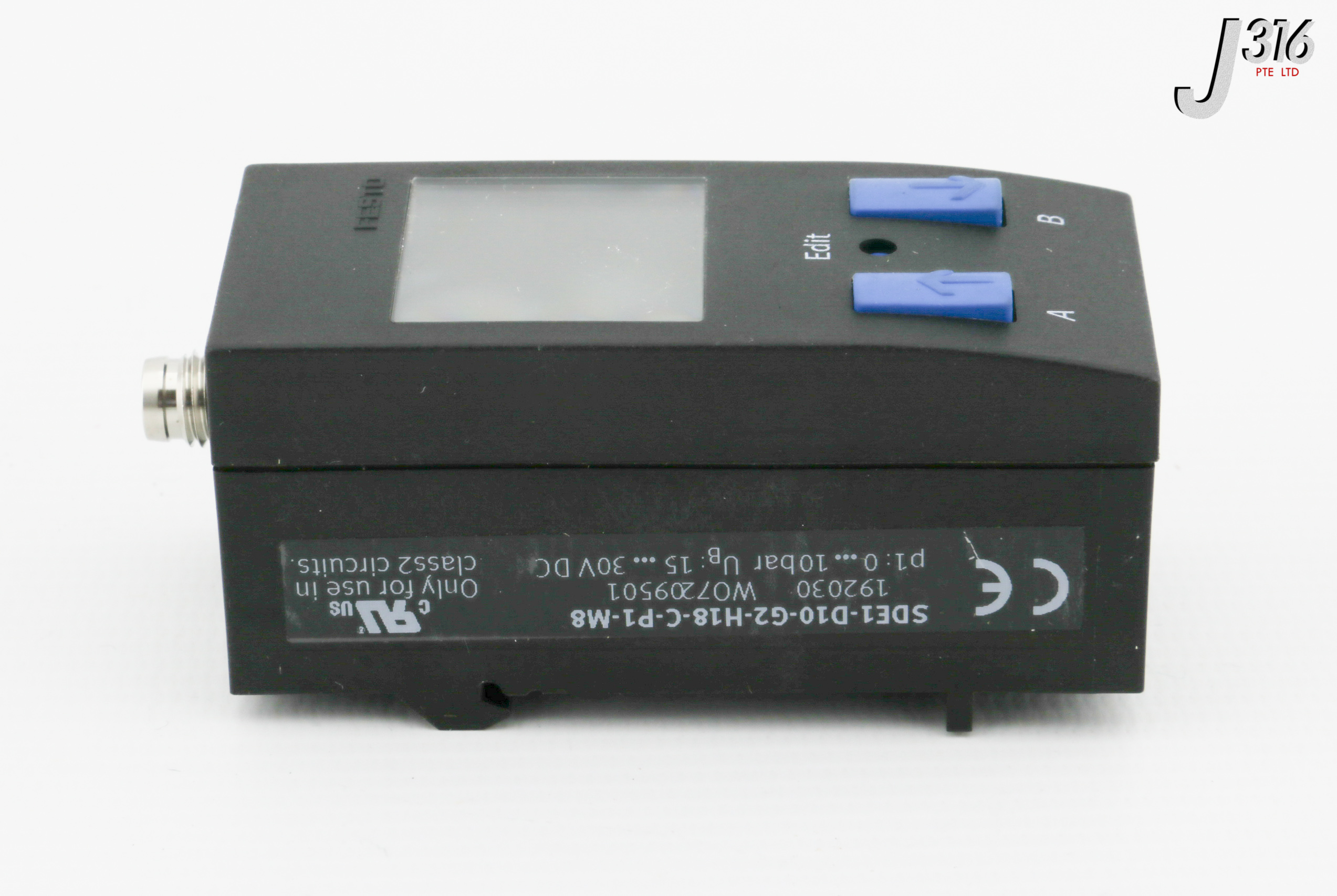 31675 FESTO PRESSURE SENSOR W/ DISPLAY, 192030 (NEW) SDE1-D10-G2